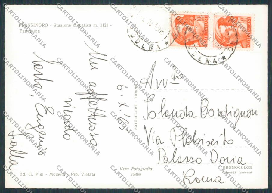 Modena Frassinoro Panorama foto FG cartolina BB2550 – retro