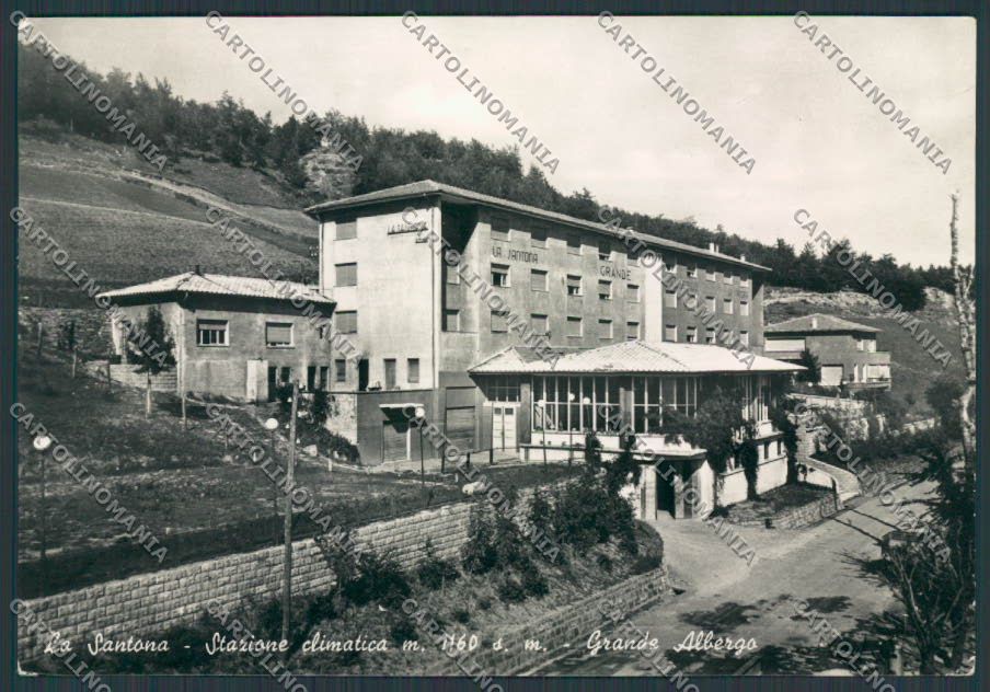 Modena La Santona Grande Albergo foto FG cartolina BB2555 – fronte