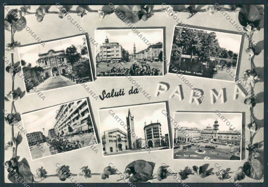 Parma Città saluti da Vedutine foto FG cartolina BB2575 – fronte