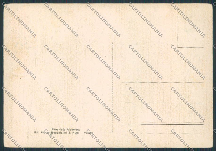 Parma Città Pinacoteca Madonna San Girolamo Correggio FG cartolina BB2589 – retro