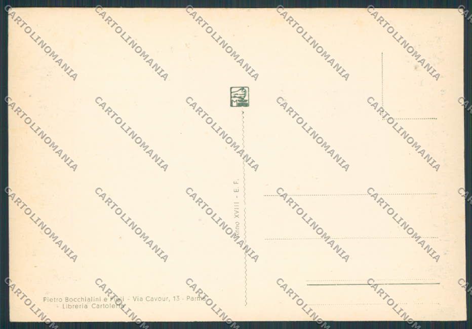 Parma Città Via Cavour Tram FG cartolina BB2598 – retro