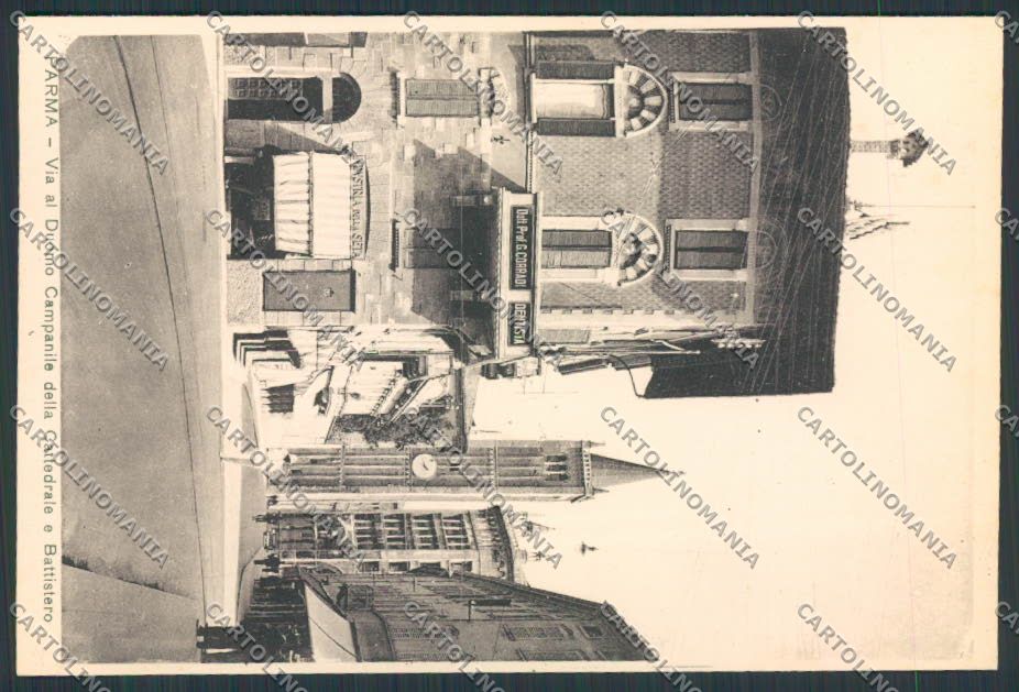 Parma Città Dentista Duomo FG cartolina BB2603 – fronte
