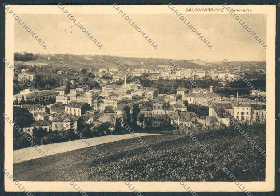 Parma Salsomaggiore Panorama FG cartolina BB2634 – fronte