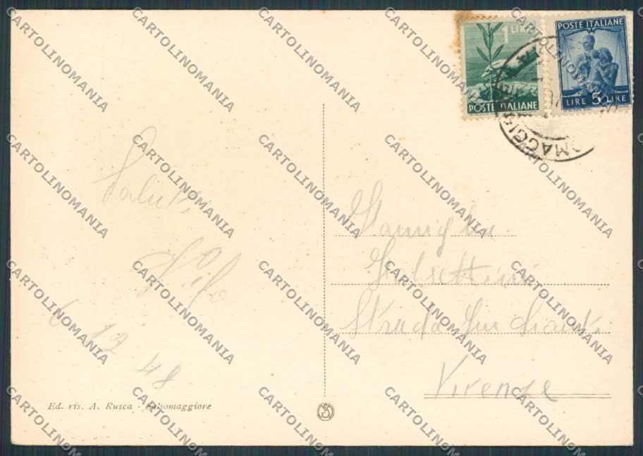 Parma Salsomaggiore Panorama FG cartolina BB2634 – retro