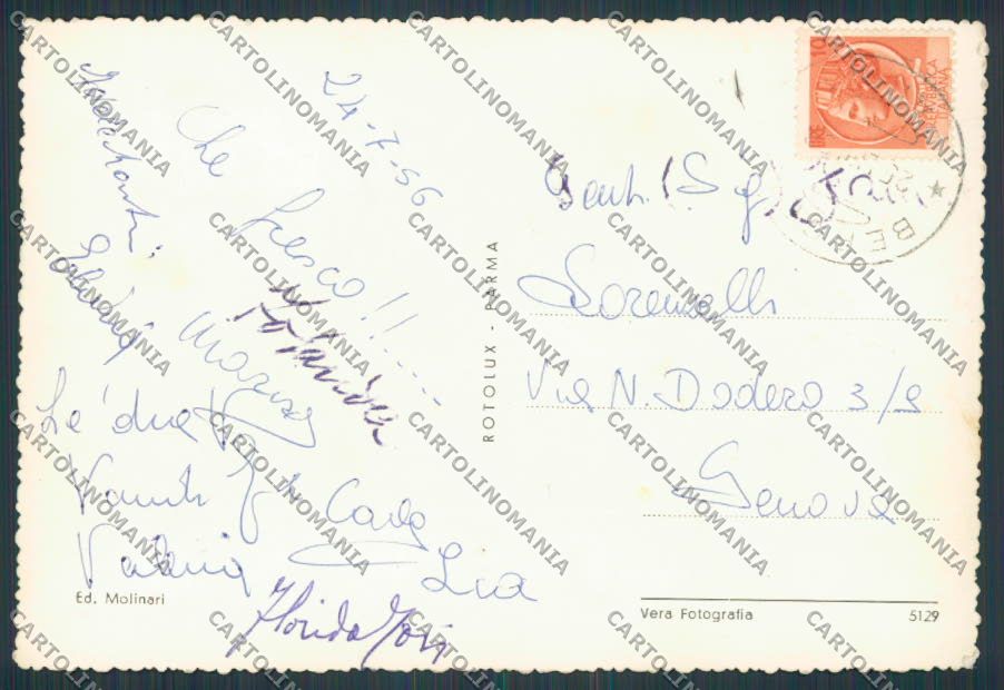 Parma Passo della Cisa foto FG cartolina BB2653 – retro
