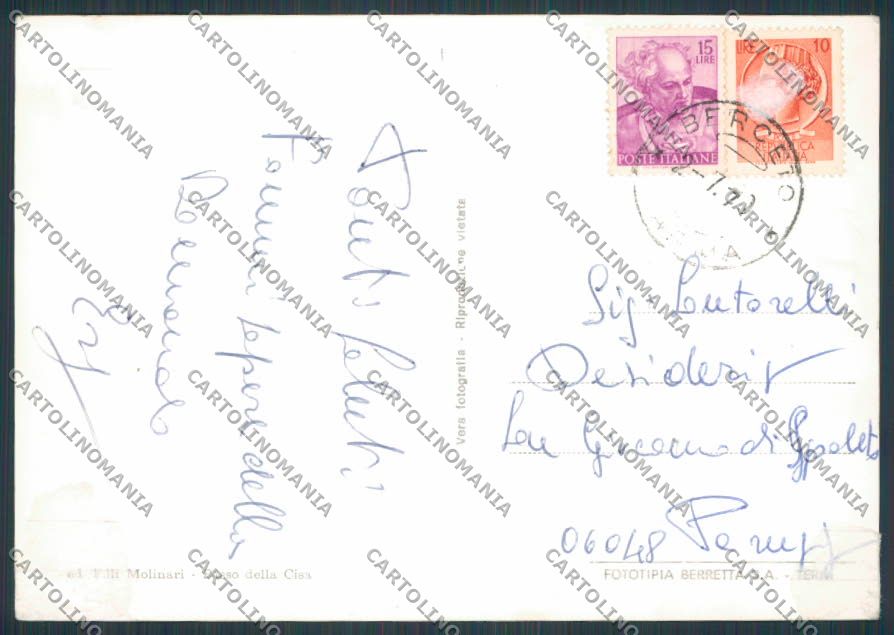 Parma Passo della Cisa Madonna della Guardia foto FG cartolina BB2655 – retro