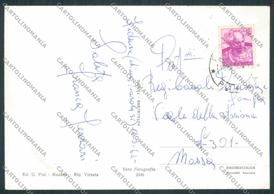 Parma Fidenza Duomo foto FG cartolina BB2667 – retro