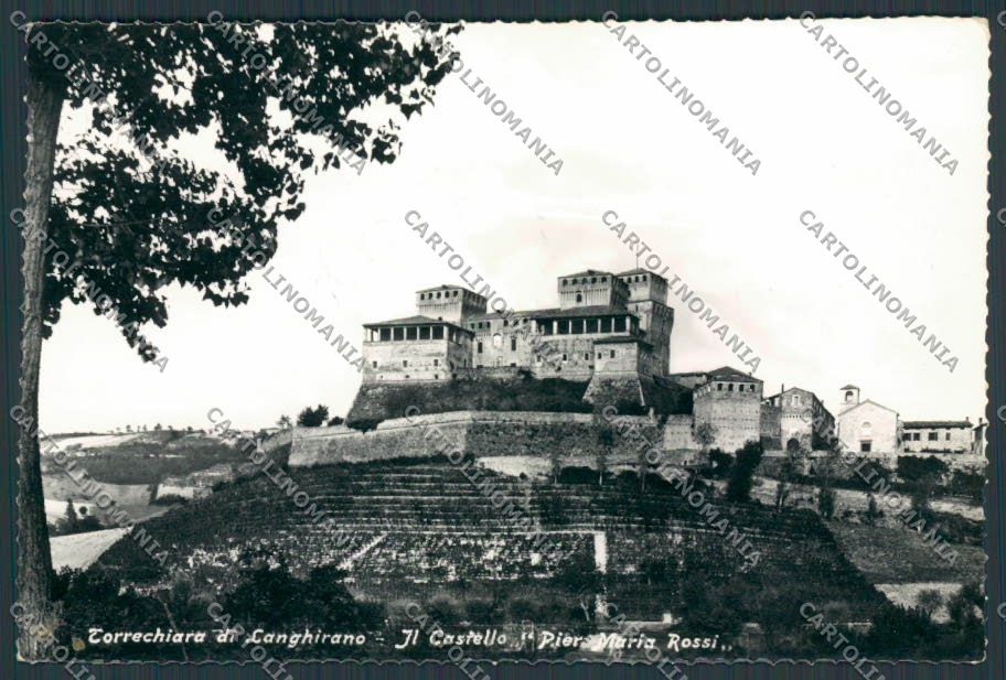 Parma Langhirano Torrechiara Castello foto FG cartolina BB2681 – fronte