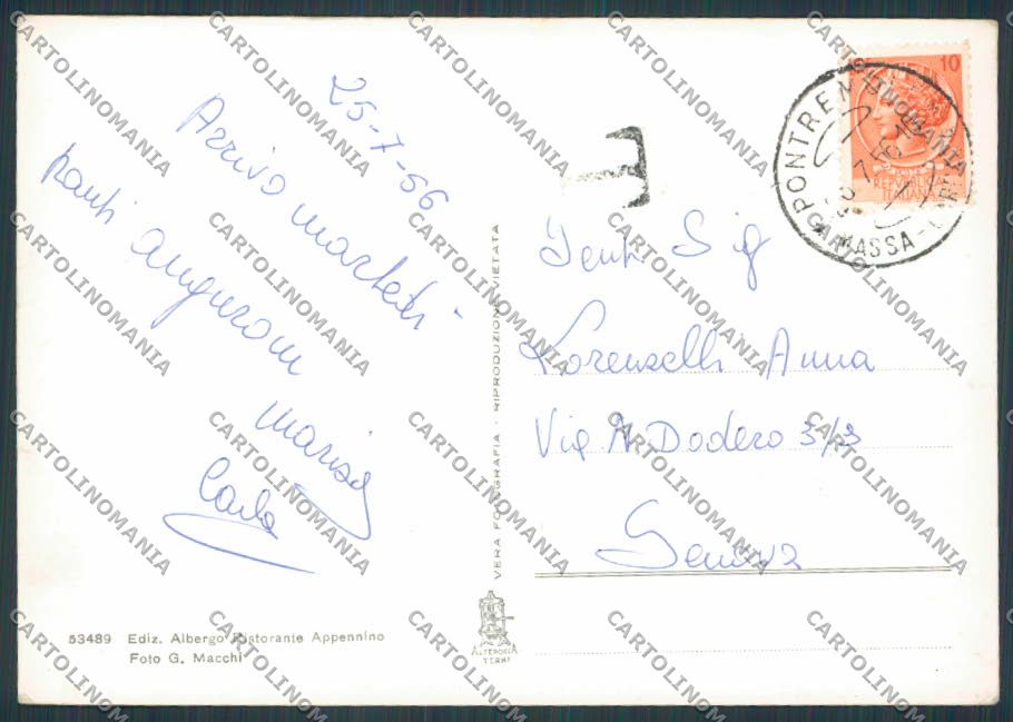 Parma Montelungo Strada Cisa foto FG cartolina BB2692 – retro