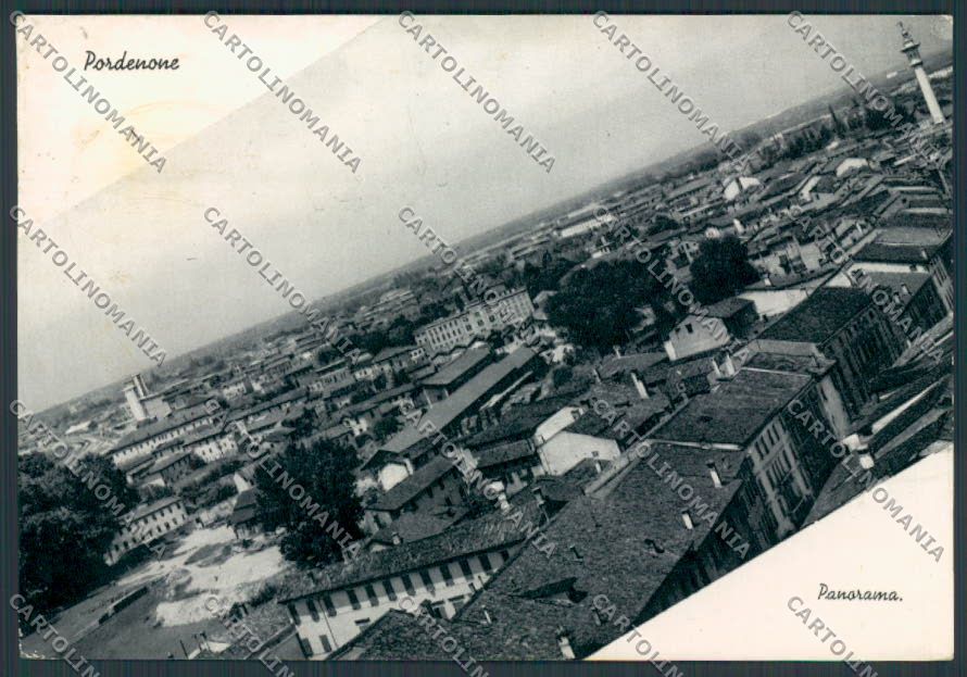 Pordenone Città Panorama foto FG cartolina BB2710 – fronte