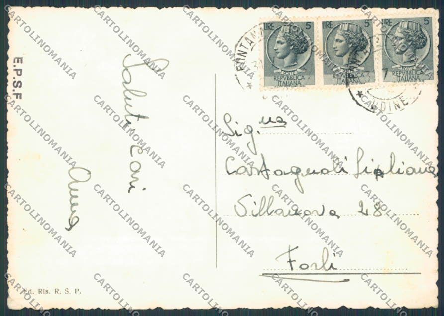 Pordenone Città Vedutine foto FG cartolina BB2719 – retro