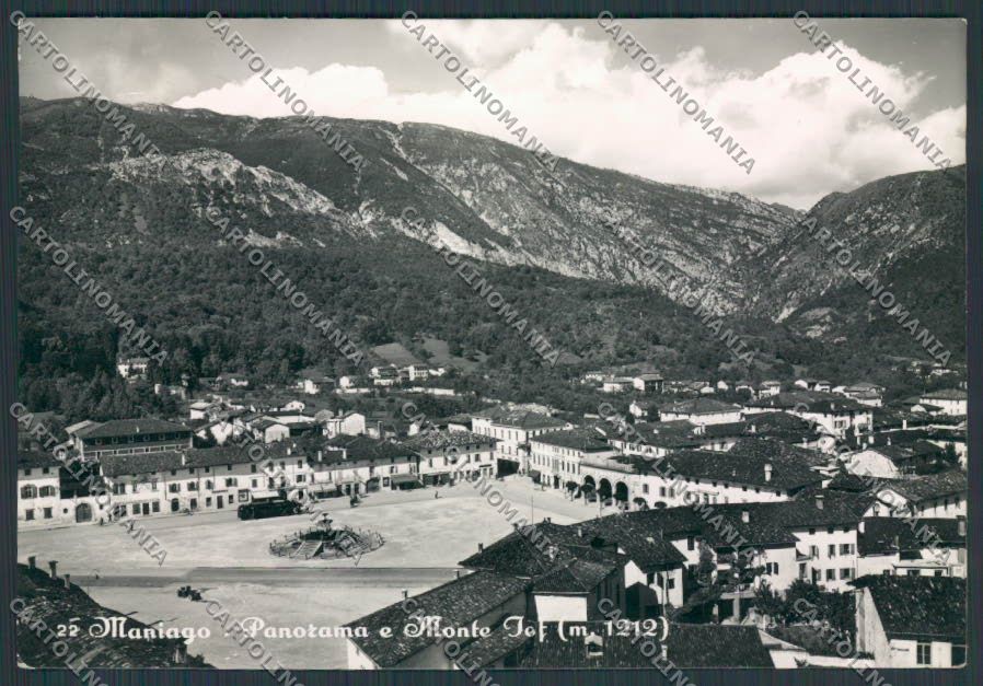 Pordenone Maniago Panorama foto FG cartolina BB2755 – fronte