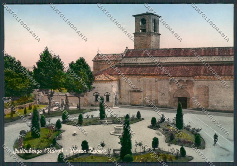 Pordenone Spilimbergo Piazza Duomo foto FG cartolina BB2794 – fronte