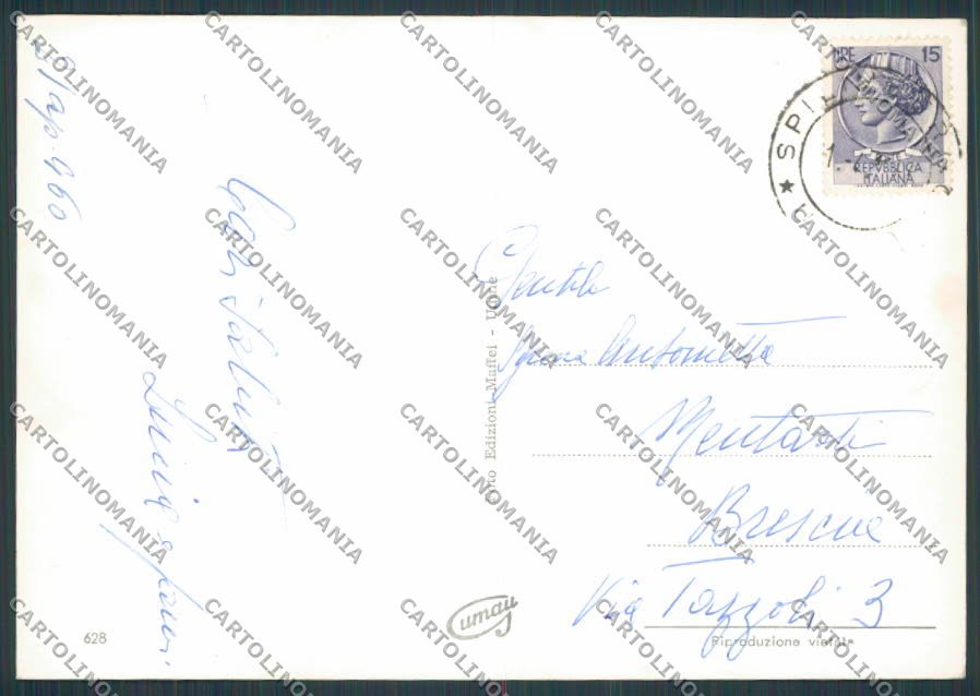Pordenone Spilimbergo Piazza Duomo foto FG cartolina BB2794 – retro