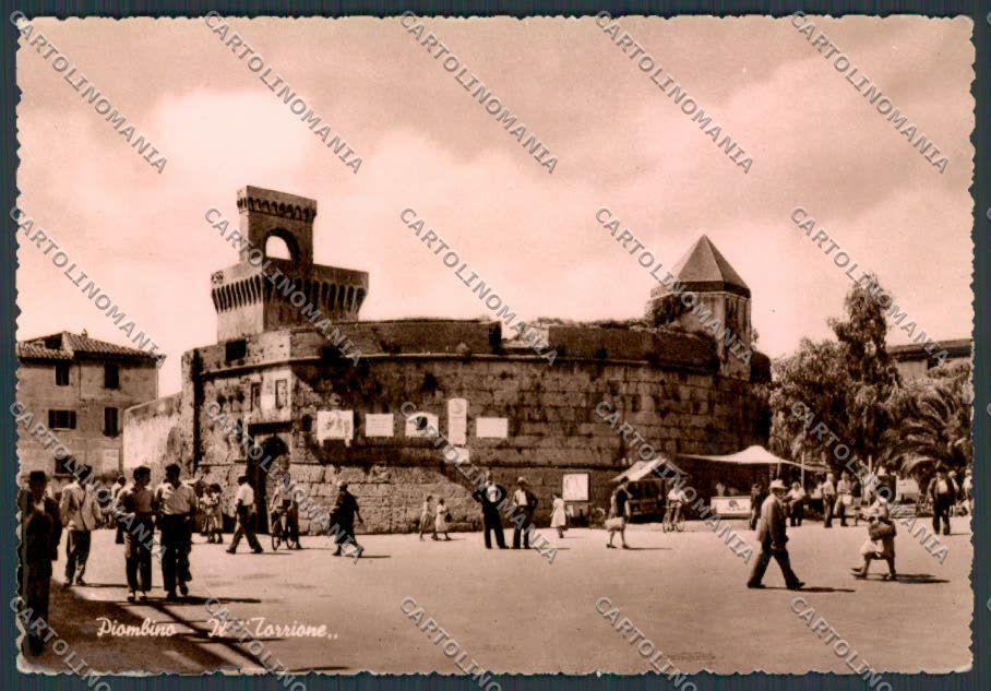Livorno Piombino il Torrione foto FG cartolina BB2899 – fronte