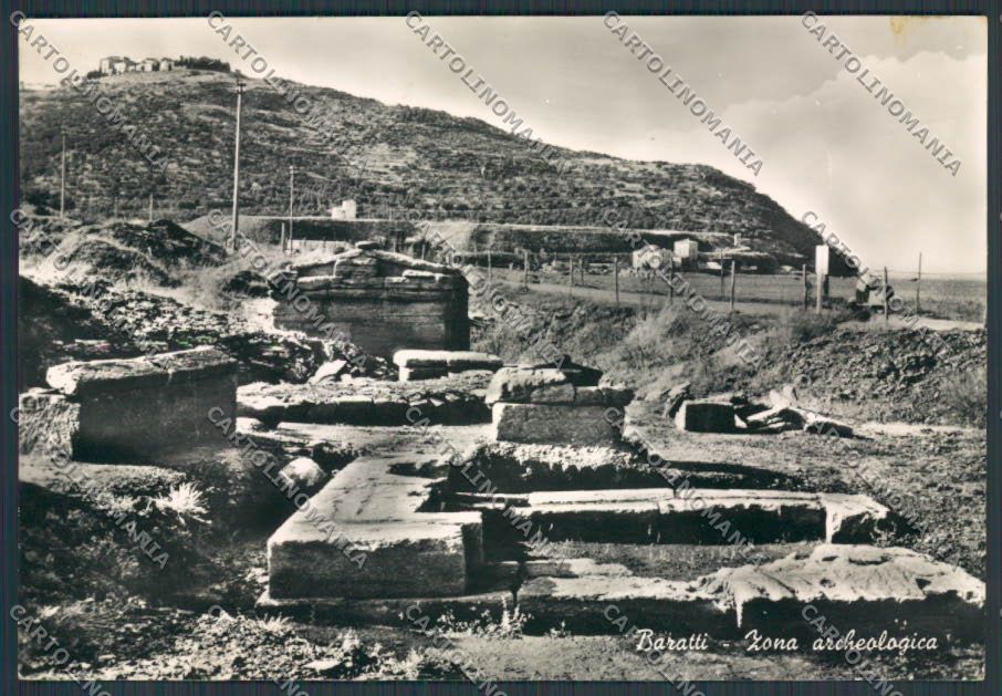 Livorno Baratti Zona Archeologica foto FG cartolina BB2905 – fronte