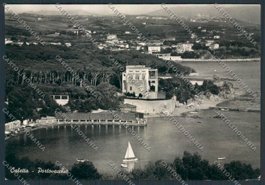 Livorno Castiglioncello Caletta foto FG cartolina BB2908 – fronte