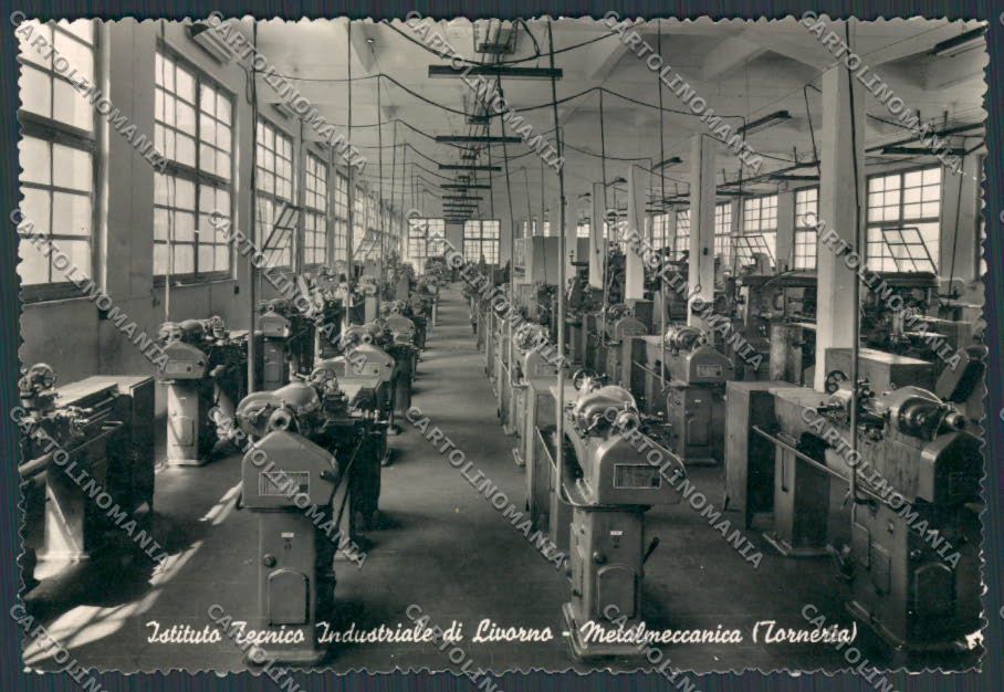 Livorno Città Istituto Tecnico Industriale foto FG cartolina BB2918 – fronte