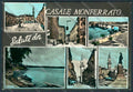 Alessandria Casale Monferrato saluti da foto FG cartolina BB2923 – fronte