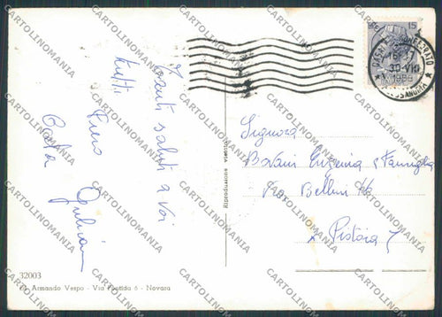 Alessandria Casale Monferrato Circonvallazione PIEGHINA foto FG cartolina BB2926 – retro