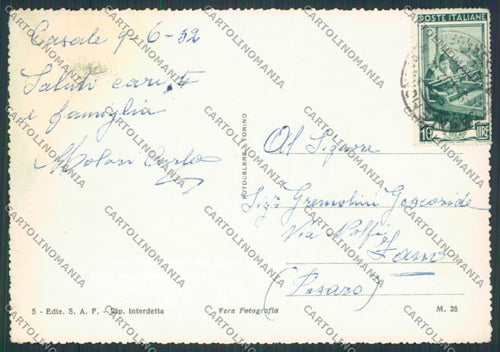 Alessandria Casale Monferrato Piazza Mazzini foto FG cartolina BB2927 – retro