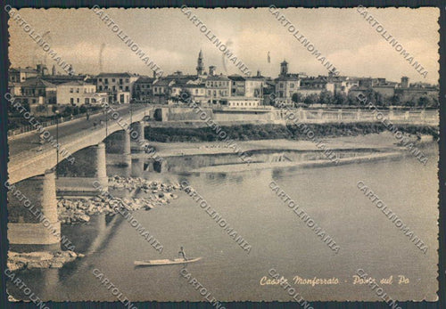Alessandria Casale Monferrato Ponte sul Po FG cartolina BB2934 – fronte