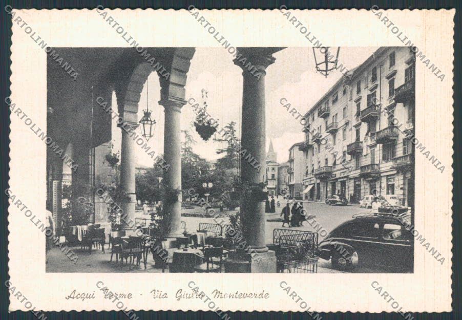 Alessandria Acqui Via Monteverde FG cartolina BB2947 – fronte