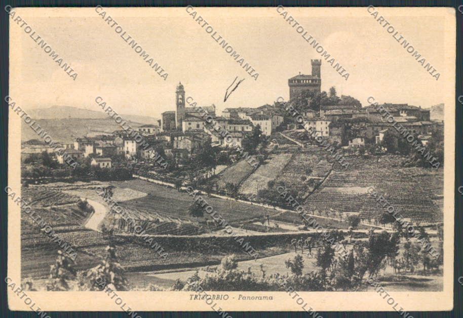 Alessandria Trisobbio Panorama FG cartolina BB2952 – fronte