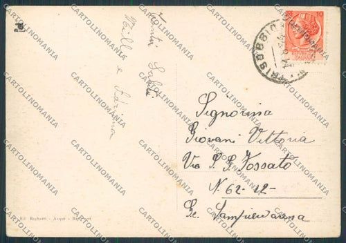 Alessandria Trisobbio Panorama FG cartolina BB2952 – retro