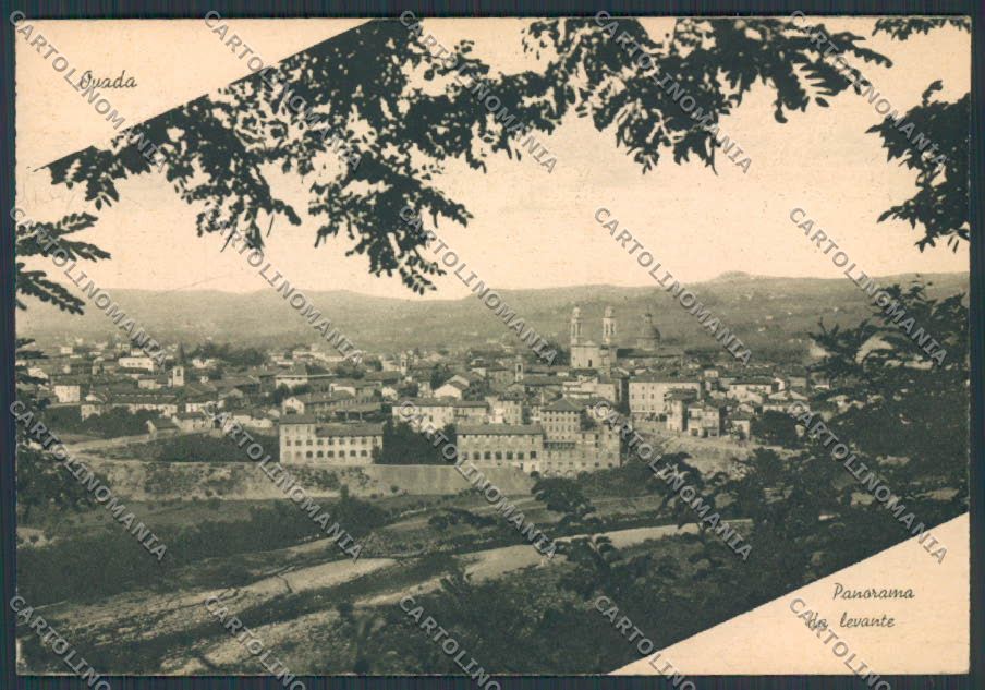Alessandria Ovada Panorama FG cartolina BB2968 – fronte