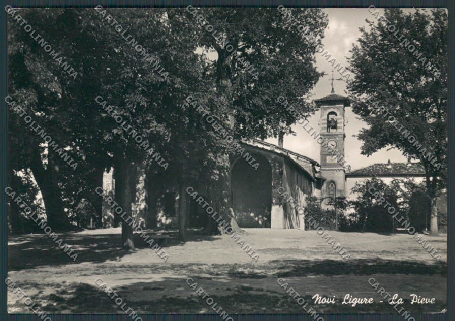 Alessandria Novi Ligure la Pieve foto FG cartolina BB2972 – fronte