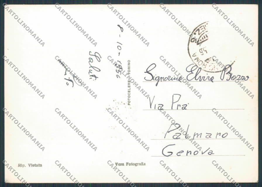 Alessandria Novi Ligure la Pieve foto FG cartolina BB2972 – retro