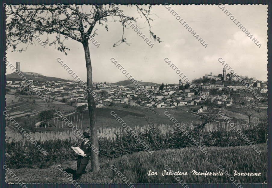 Alessandria San Salvatore Monferrato Panorama foto FG cartolina BB2975 – fronte