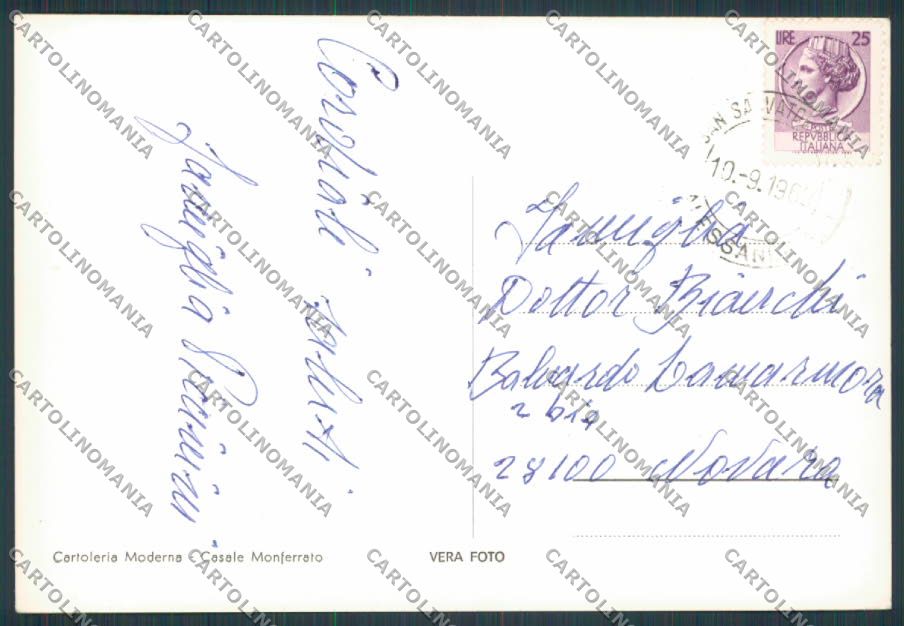 Alessandria San Salvatore Monferrato Panorama foto FG cartolina BB2976 – retro