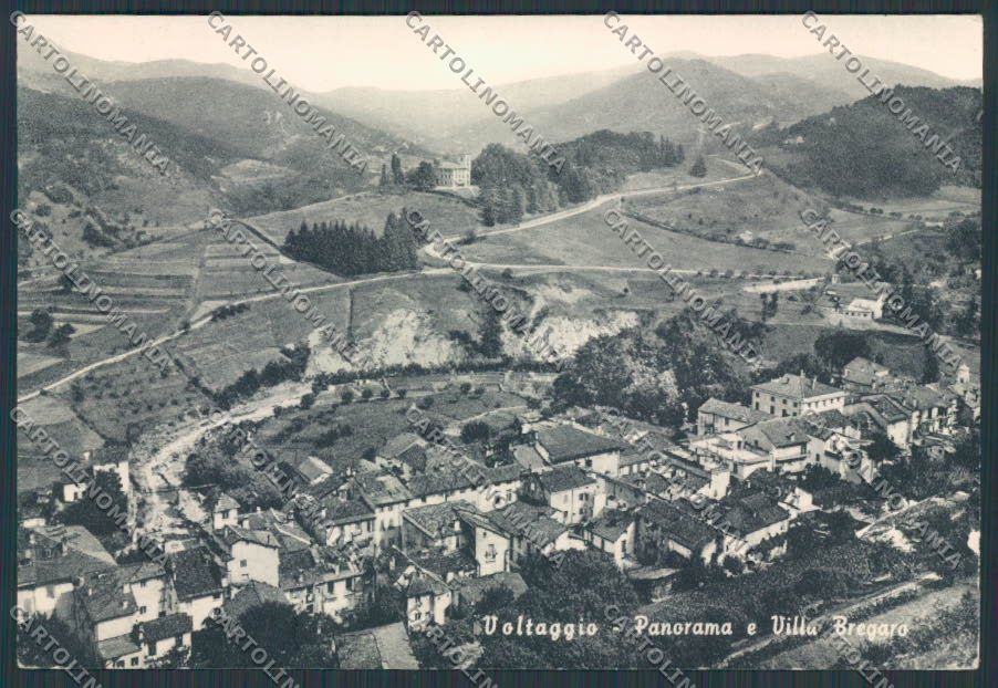 Alessandria Voltaggio Panorama Villa Bregaro FG cartolina BB2978 – fronte