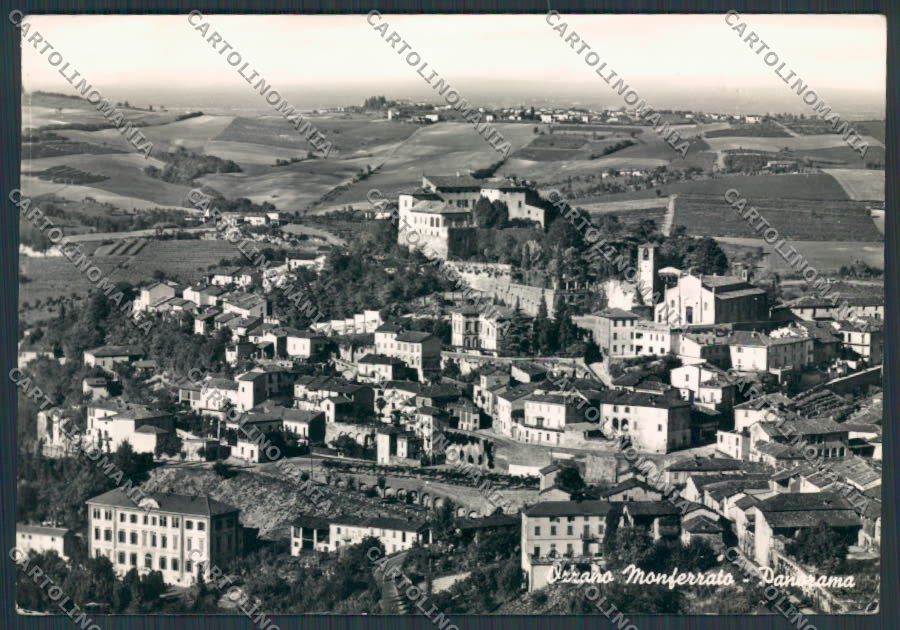 Alessandria Ozzano Monferrato Panorama foto FG cartolina BB2987 – fronte