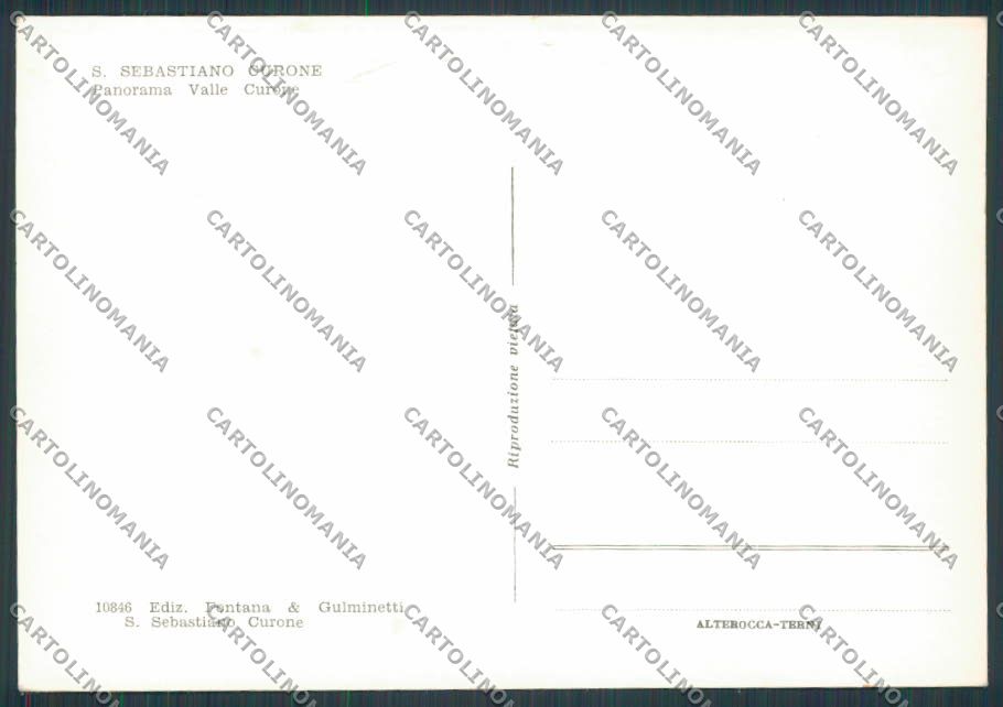 Alessandria San Sebastiano Curone Panorama FG cartolina BB2989 – retro