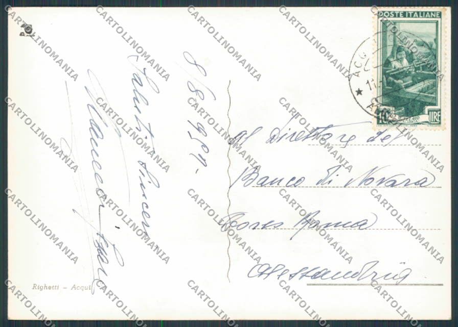 Alessandria Cimaferle Panorama foto FG cartolina BB2998 – retro
