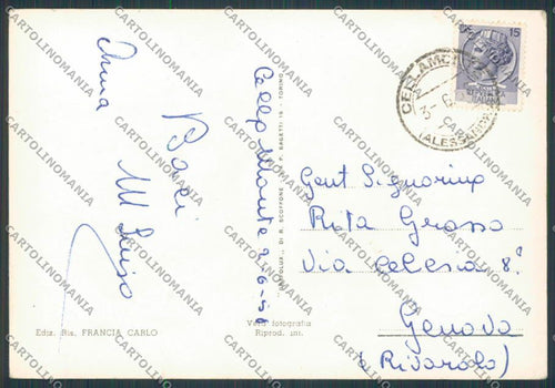 Alessandria Cellamonte Panorama foto FG cartolina BB3003 – retro