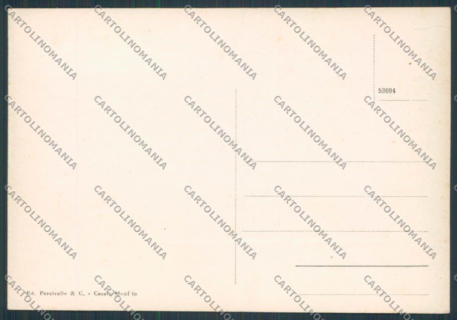 Alessandria Ticineto Via Matteotti FG cartolina BB3009 – retro