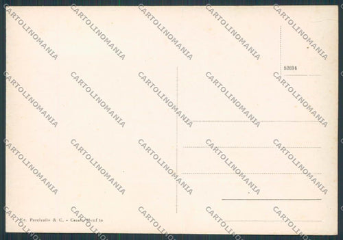 Alessandria Ticineto Via Matteotti FG cartolina BB3009 – retro