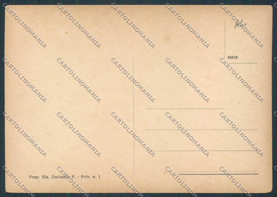 Alessandria Bassignana Ricovero Cortese Nevicata FG cartolina BB3012 – retro