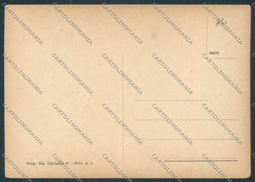 Alessandria Bassignana Ricovero Cortese Nevicata FG cartolina BB3012 – retro