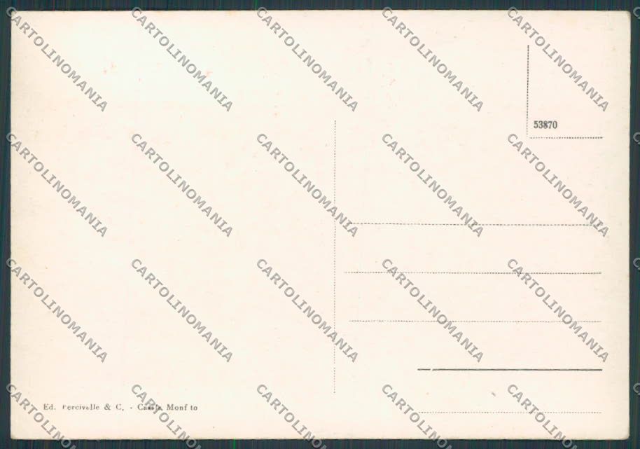 Alessandria Castel San Pietro Panorama FG cartolina BB3014 – retro