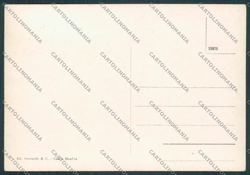 Alessandria Castel San Pietro Panorama FG cartolina BB3014 – retro
