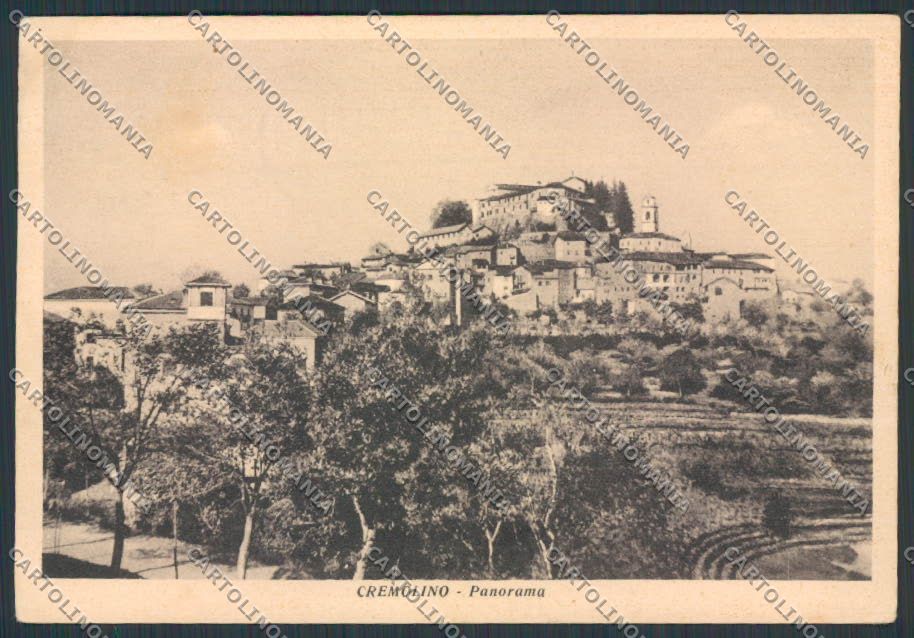Alessandria Cremolino Panorama FG cartolina BB3016 – fronte