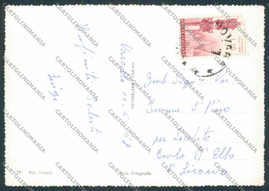 Vercelli Varallo Sesia Panorama foto FG cartolina BB3026 – retro
