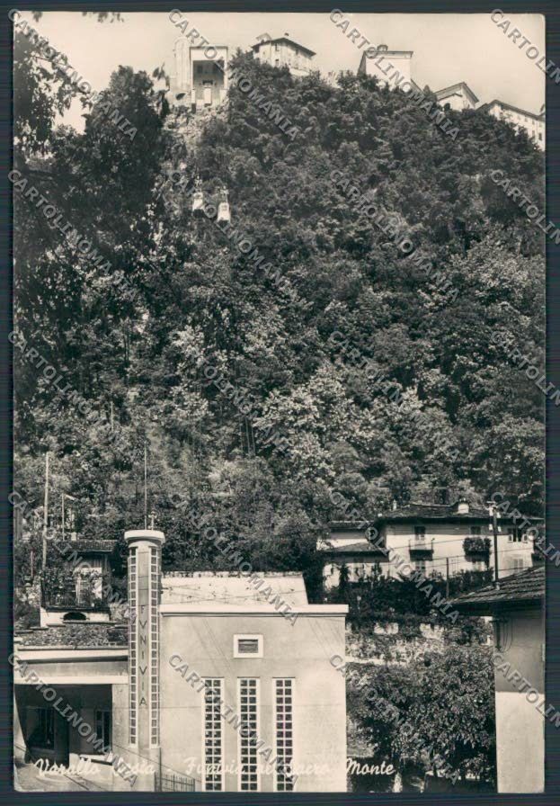 Vercelli Varallo Sesia Funivia Sacro Monte foto FG cartolina BB3030 – fronte