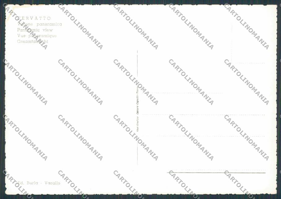 Vercelli Cervatto Panorama foto FG cartolina BB3039 – retro