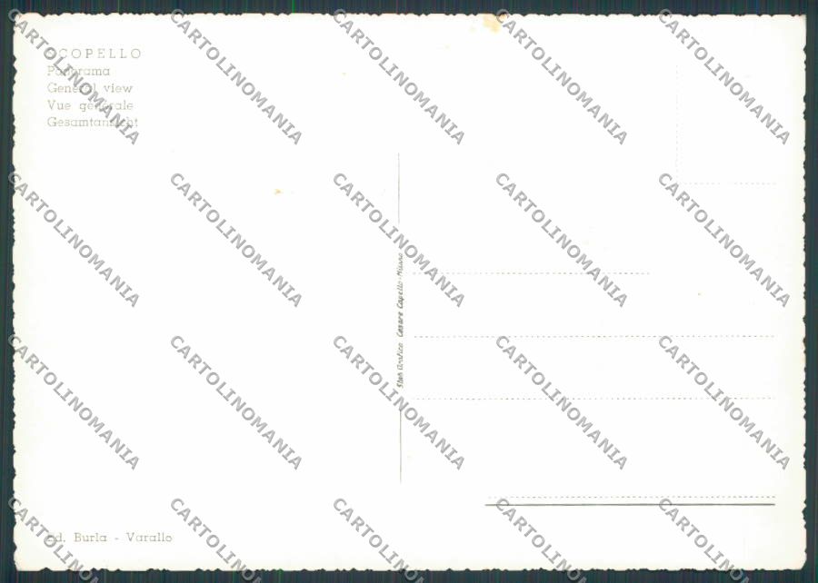 Vercelli Scopello Panorama foto FG cartolina BB3075 – retro